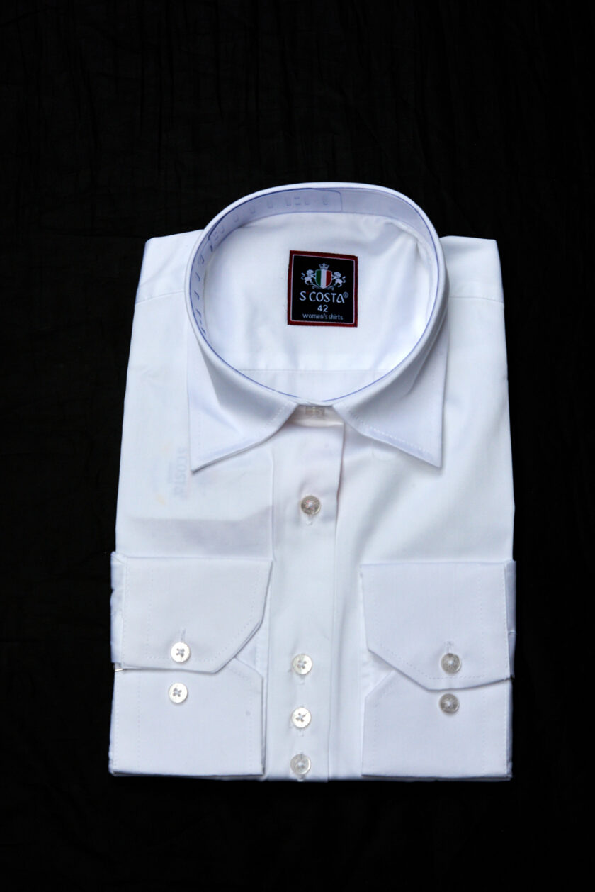 z Plain Colored Slim Fit Button Down Office Shirt - Code OS0990