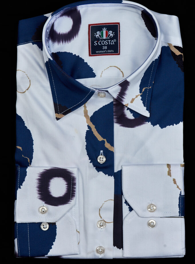 Slim Fit Button Down Office Shirt - Code OS09928