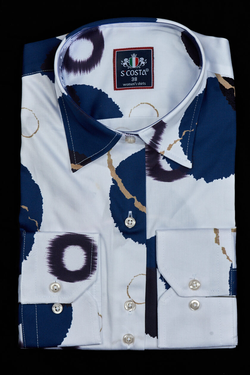 Slim Fit Button Down Office Shirt - Code OS09928