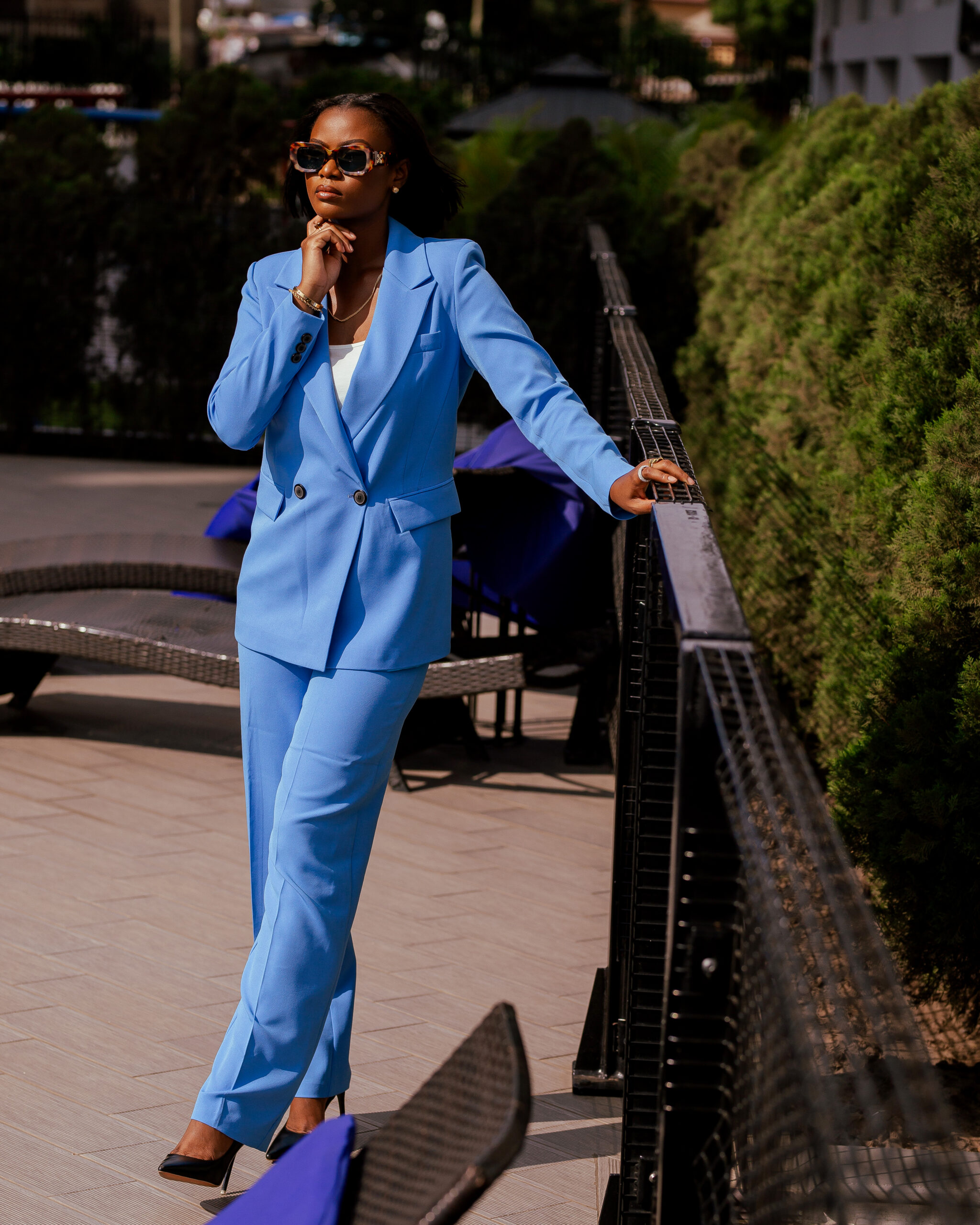 Sea Blue Free Look Set - Code 575