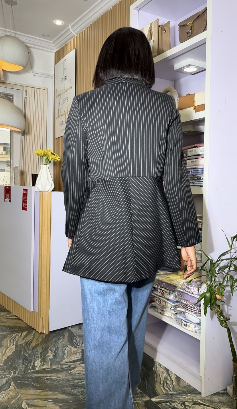 Long Length Peplum Stand alone Blazers - Code 573