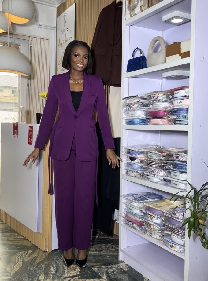 Purple Suitset - Code 577